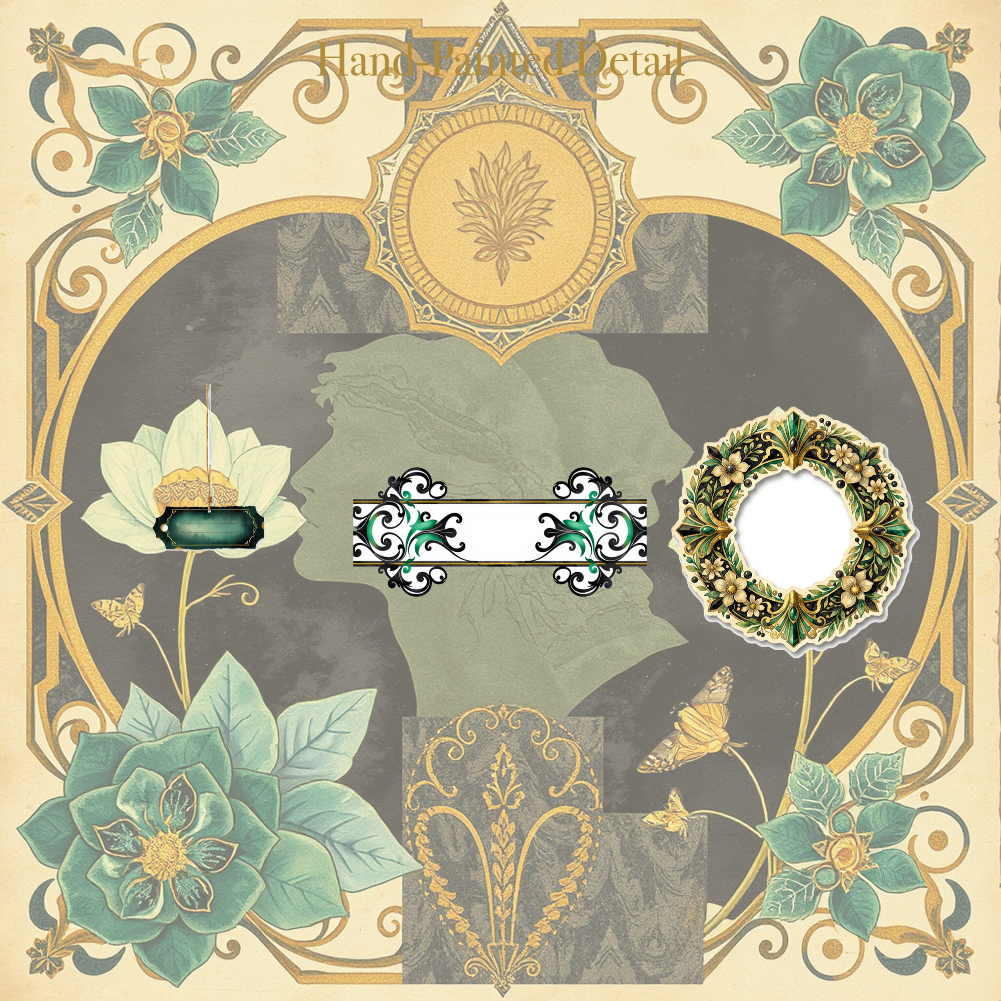 Art Deco Gatsby Junk Journal Kit | 1920s Great Gatsby Ephemera & Papers | Printable Cut-Outs | Digital Download