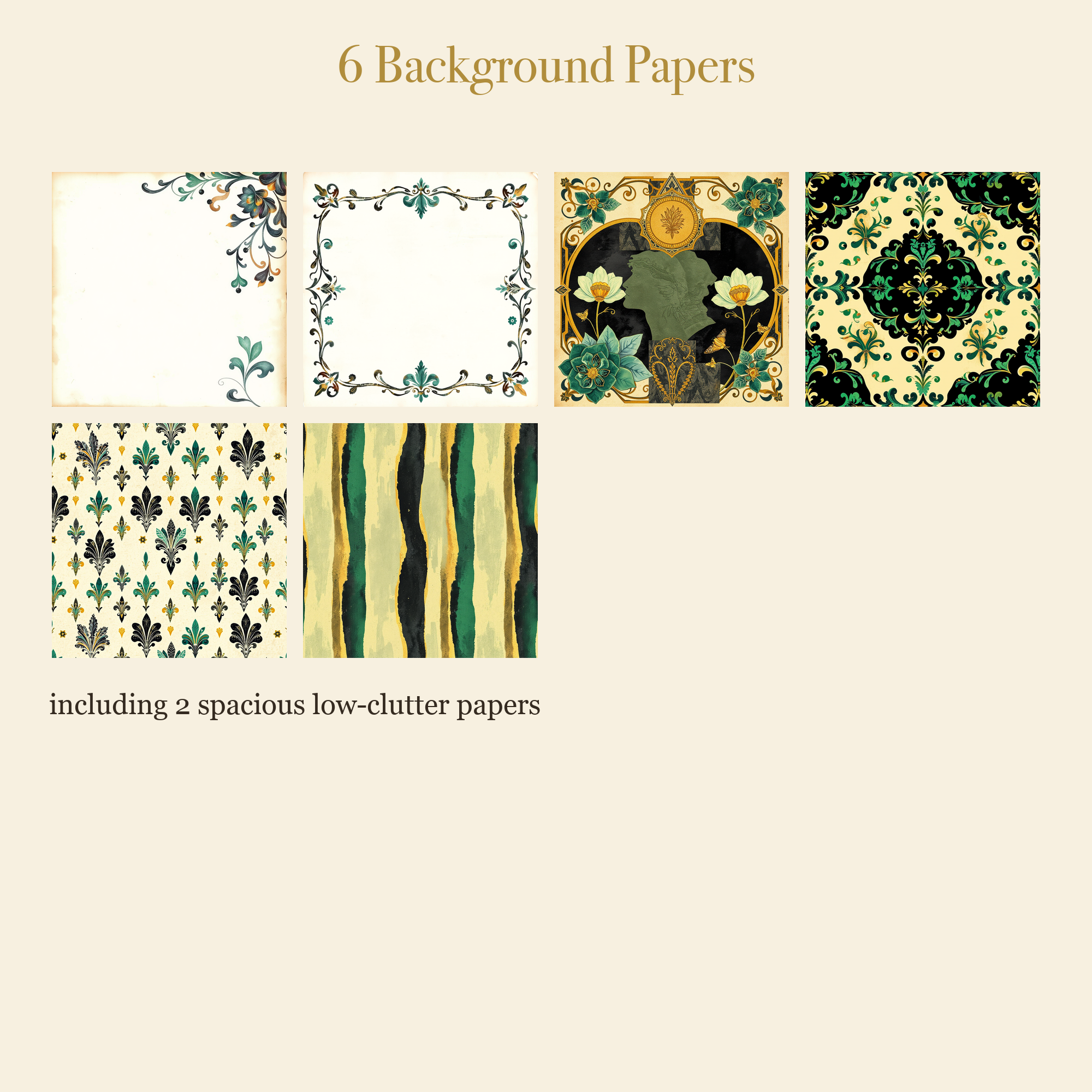 Art Deco Gatsby Junk Journal Kit | 1920s Great Gatsby Ephemera & Papers | Printable Cut-Outs | Digital Download