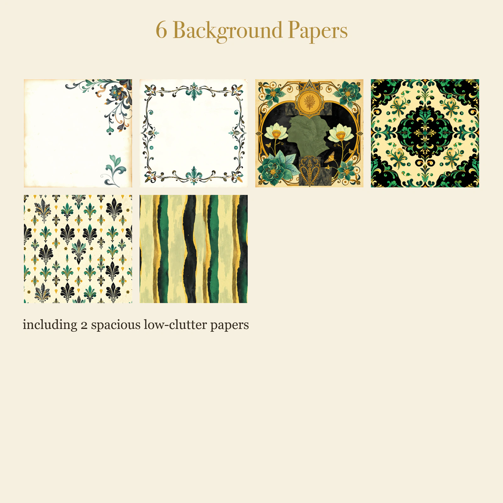 Art Deco Gatsby Junk Journal Kit | 1920s Great Gatsby Ephemera & Papers | Printable Cut-Outs | Digital Download
