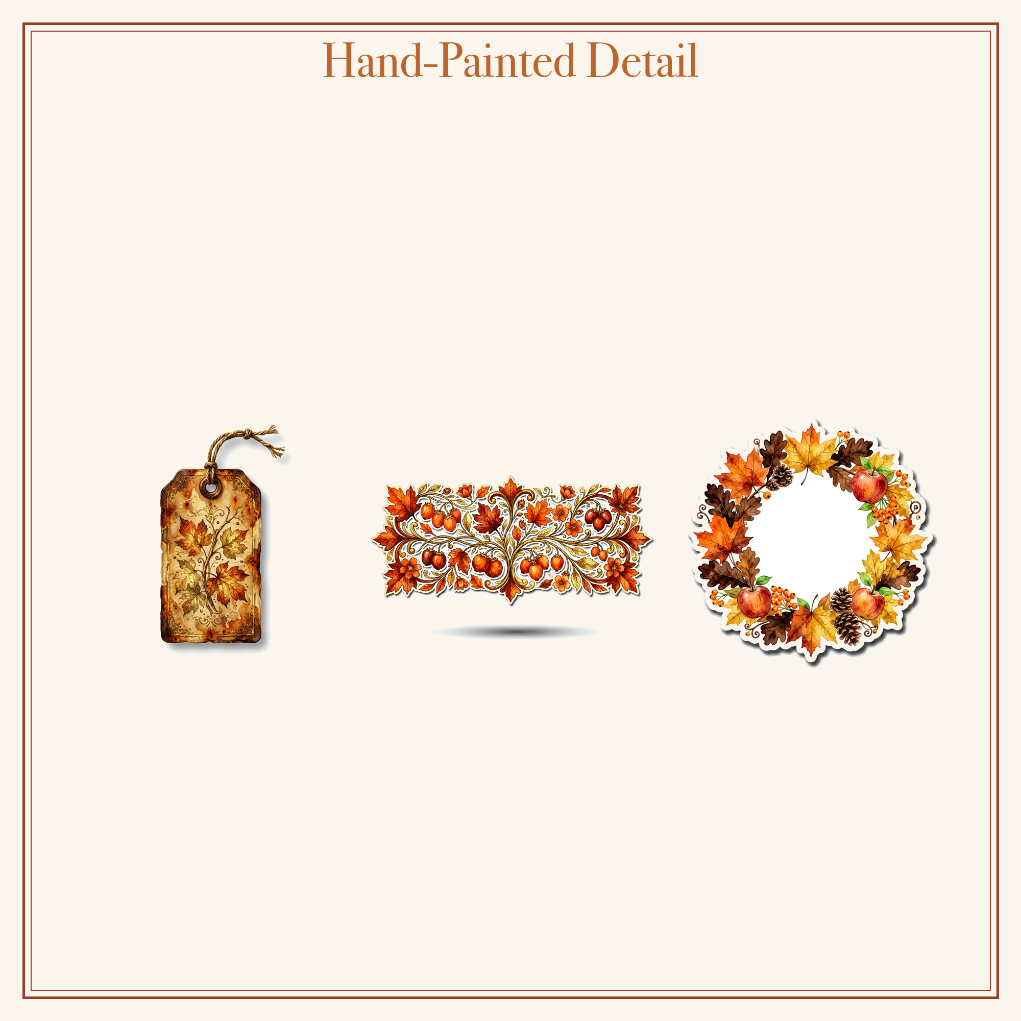 Autumn Harvest Junk Journal Kit | Pumpkin & Cornucopia Ephemera Papers | Printable Cut-Outs | Digital Download