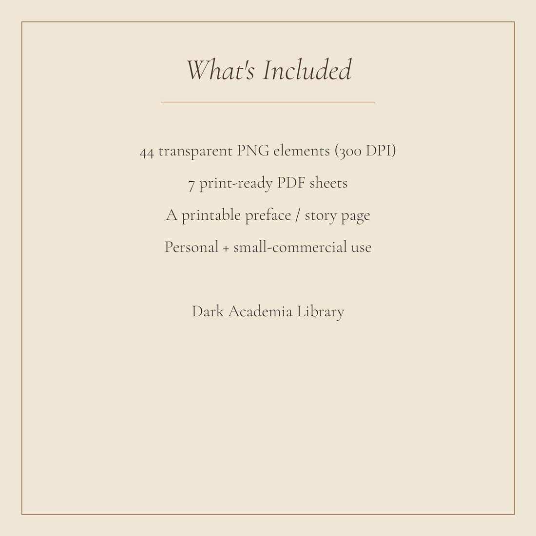 Dark Academia Library Junk Journal Kit | Scholarly Ephemera & Pages | Digital Download
