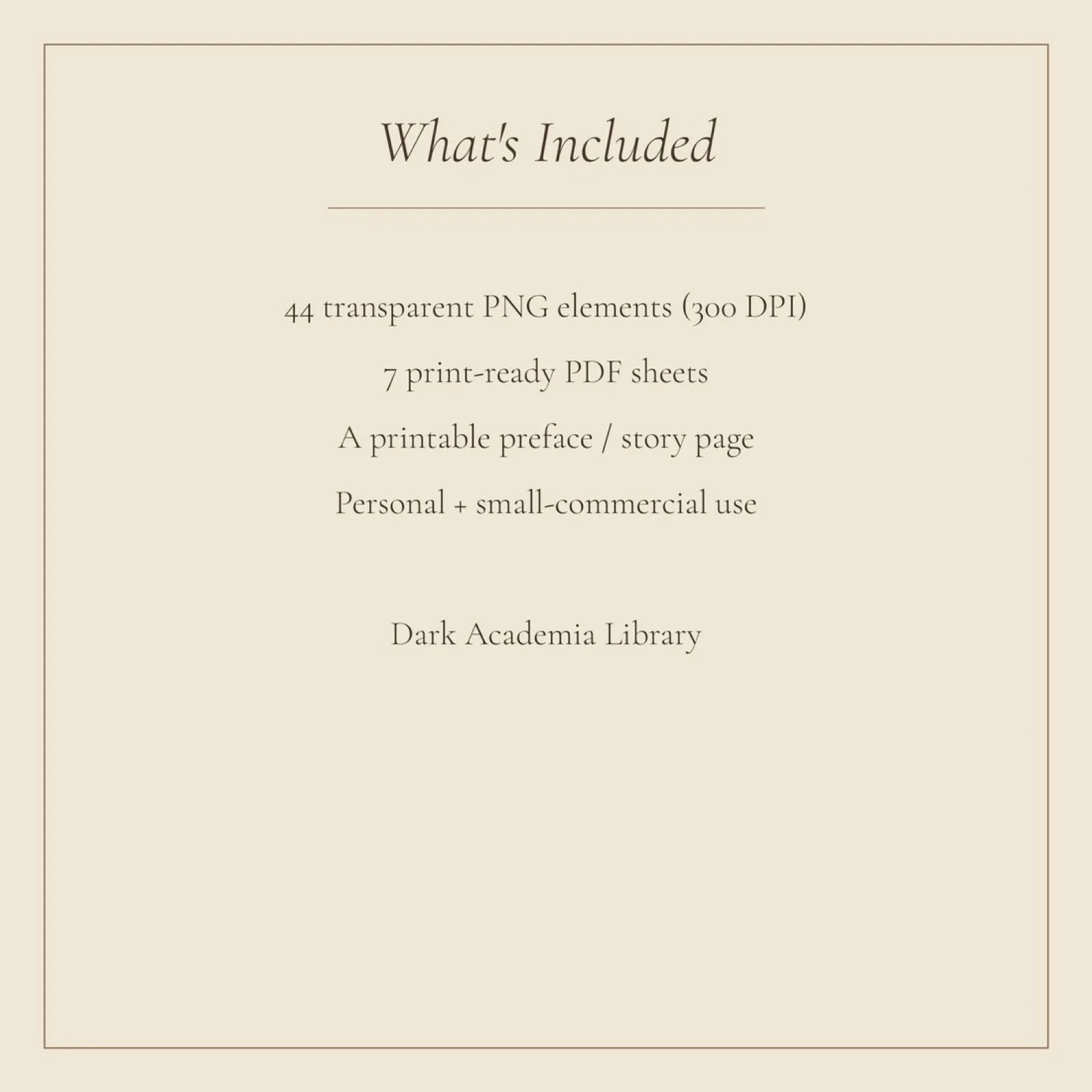 Dark Academia Library Junk Journal Kit | Scholarly Ephemera & Pages | Digital Download