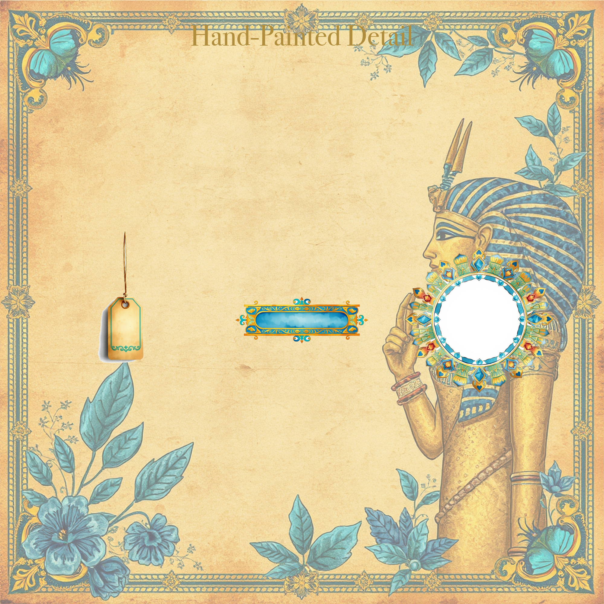Ancient Egypt Junk Journal Kit | Pharaoh & Pyramid Ephemera Papers | Printable Cut-Outs | Digital Download