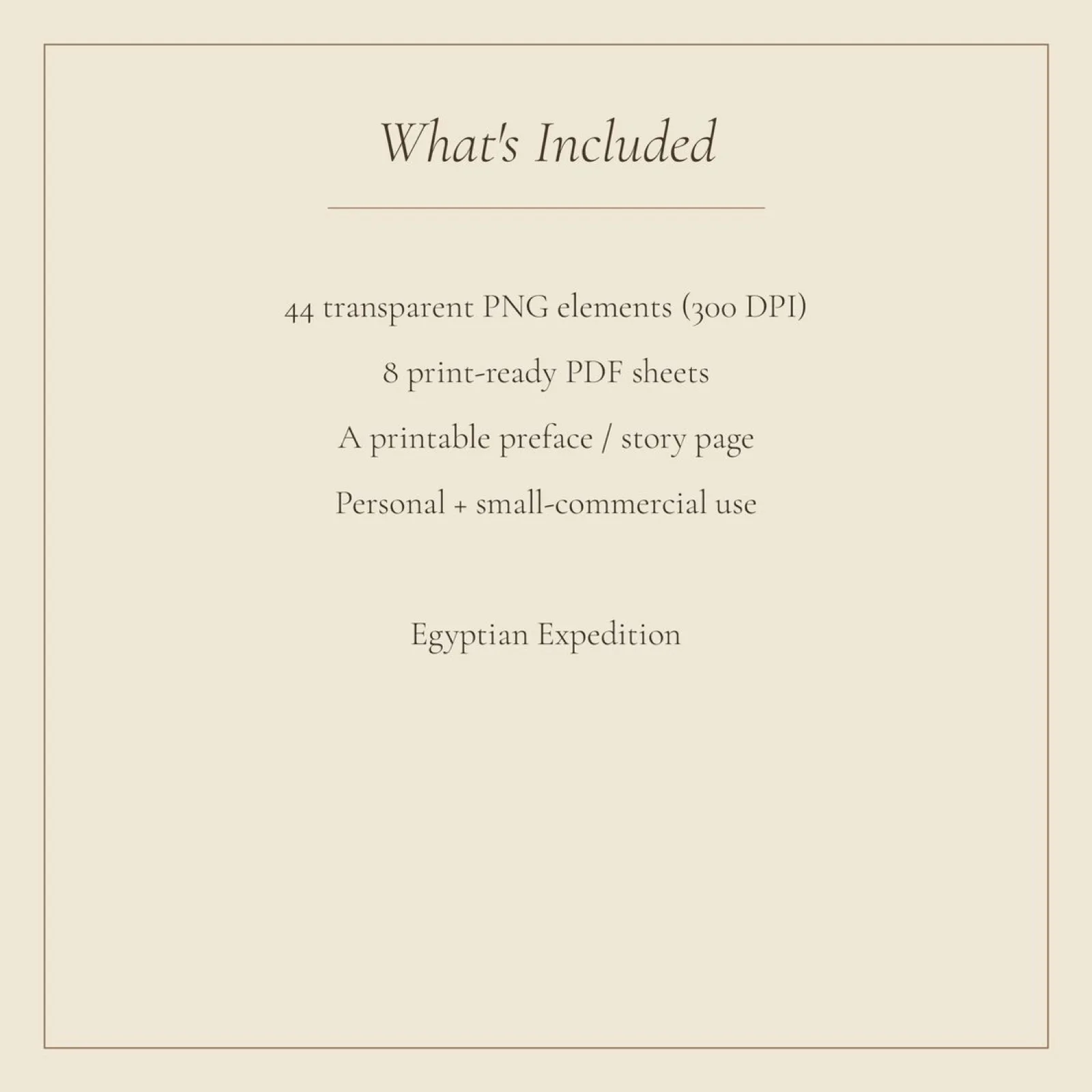 Egyptian Expedition Junk Journal Kit | Ancient Wonders | Digital Download