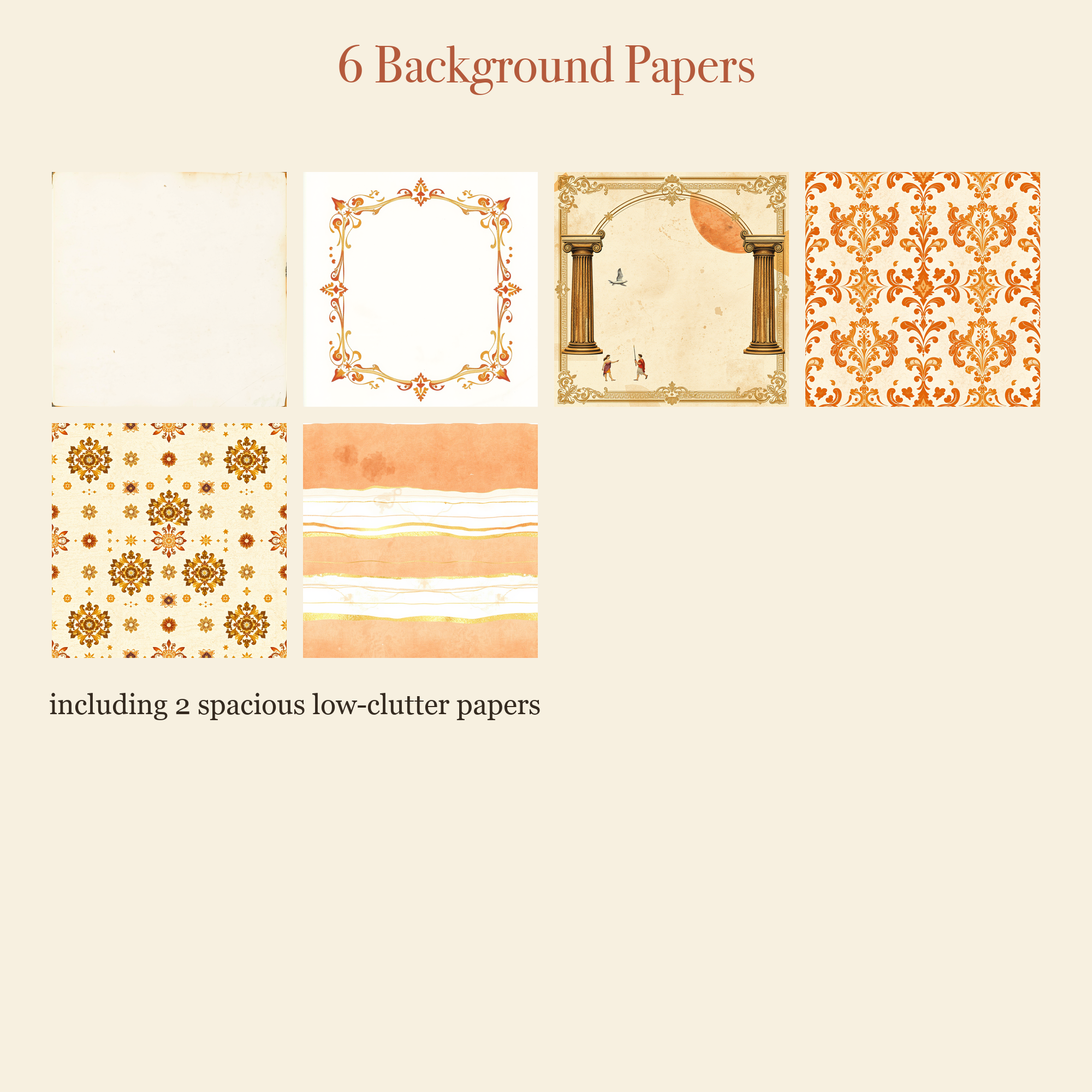 Greek Mythology Junk Journal Kit | Gods & Olympus Ephemera Papers | Printable Cut-Outs | Digital Download
