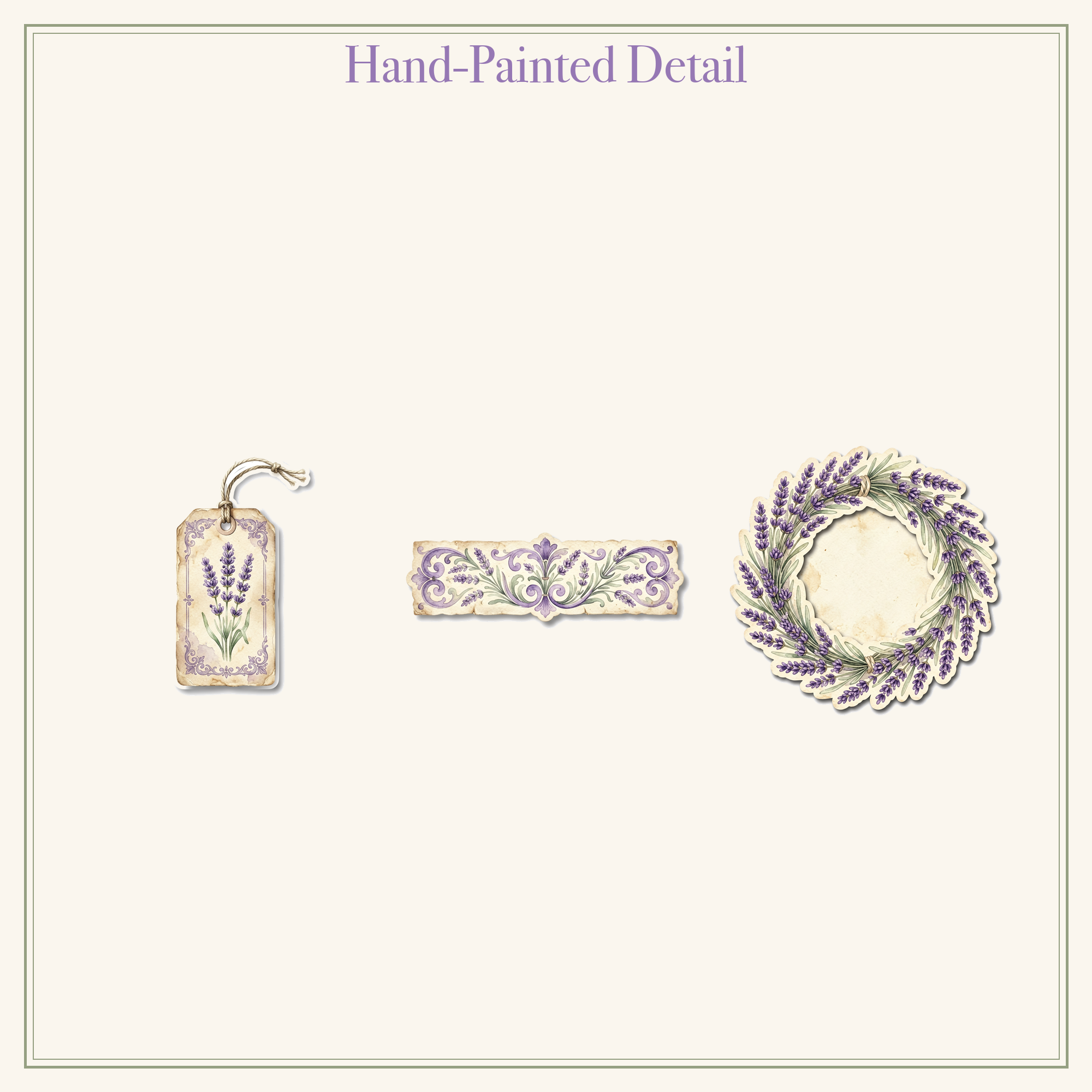 Lavender Provence Junk Journal Kit | French Countryside Floral Ephemera & Papers | Printable Cut-Outs | Digital Download