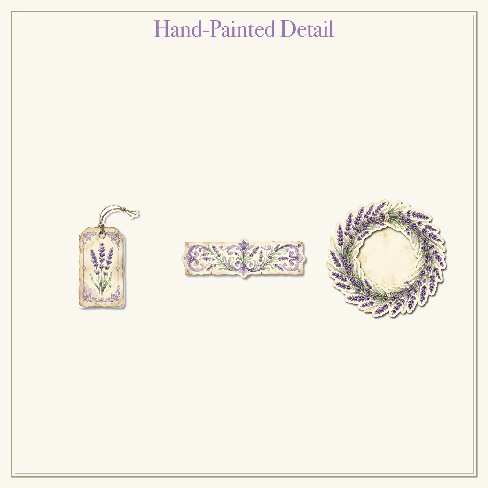 Lavender Provence Junk Journal Kit | French Countryside Floral Ephemera & Papers | Printable Cut-Outs | Digital Download