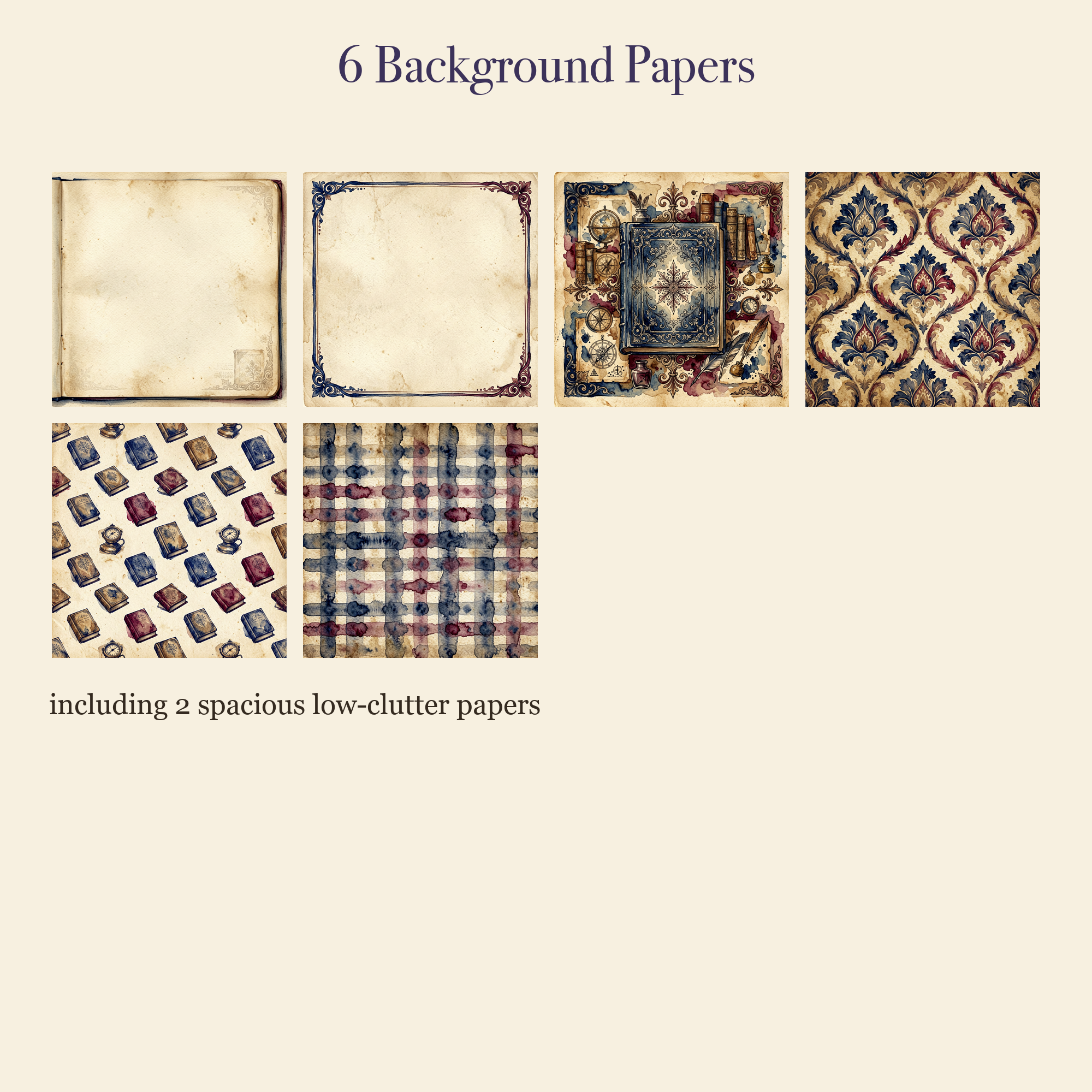 Vintage Literary Junk Journal Kit | Book & Typewriter Ephemera | Printable Cut-Outs | Digital Download